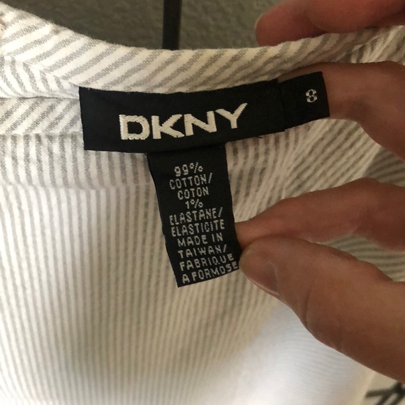 DKNY Seersucker Skirt - Picture 4 of 4